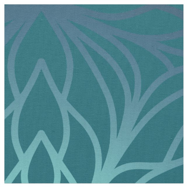 Tissu Mandala fleur de mer  (Fermer)