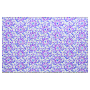 Tissu Mandala Floral Violet