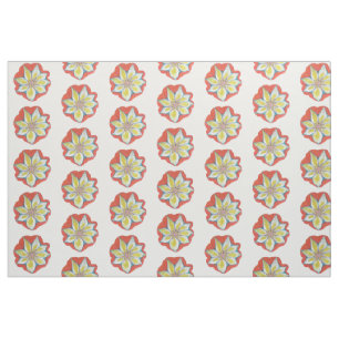 Tissu Mandala Flower Fabric