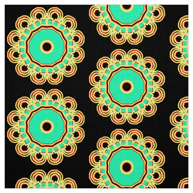 Tissu Mandala Motif 110714(011) (Échantillon)