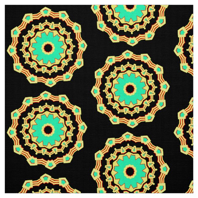 Tissu Mandala Motif 110714(012) (Échantillon)