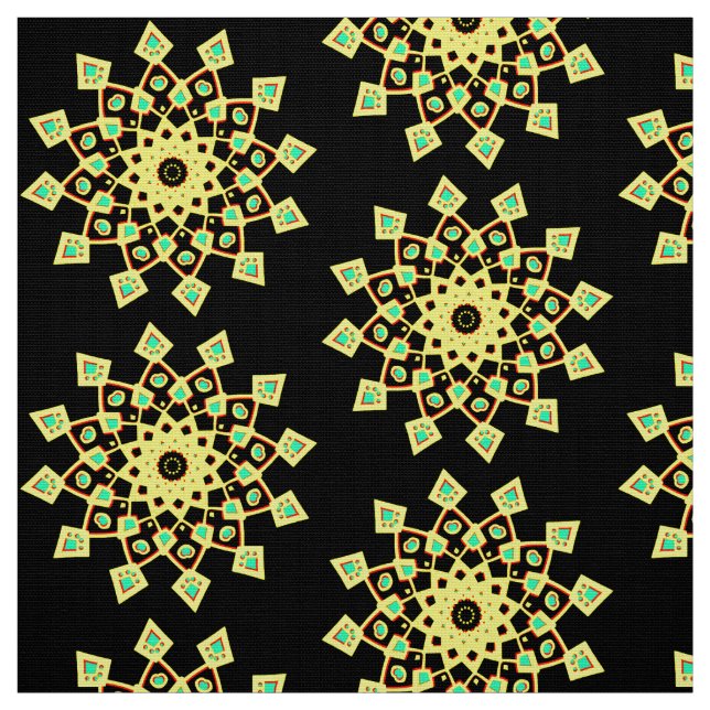 Tissu Mandala Motif 110714(013) (Échantillon)