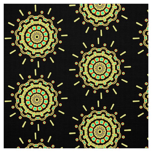 Tissu Mandala Motif 110714(015) (Échantillon)
