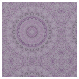 Tissu Mandala Rêve Aquarelle dans des Tons de Violet