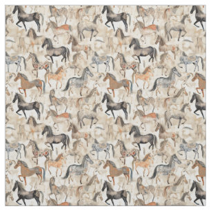 Tissu Mane magique : Cheval Whimsy