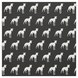 Tissu Mannequin de silhouette de Chien Whippet