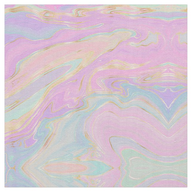 Tissu Marbre arc-en-ciel en or rose (Fermer)