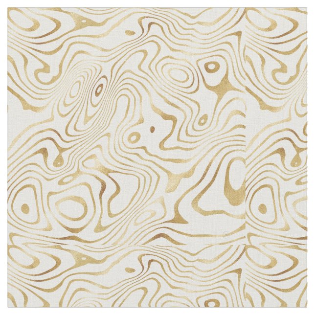 Tissu Marbre blanc moderne Abstrait (Fermer)