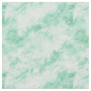 Tissu Marbre vert menthe