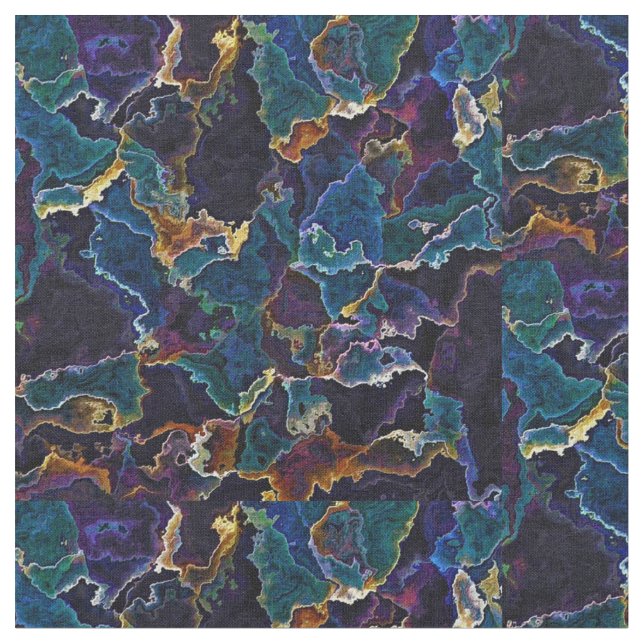 Tissu Marche à huile (Fermer)