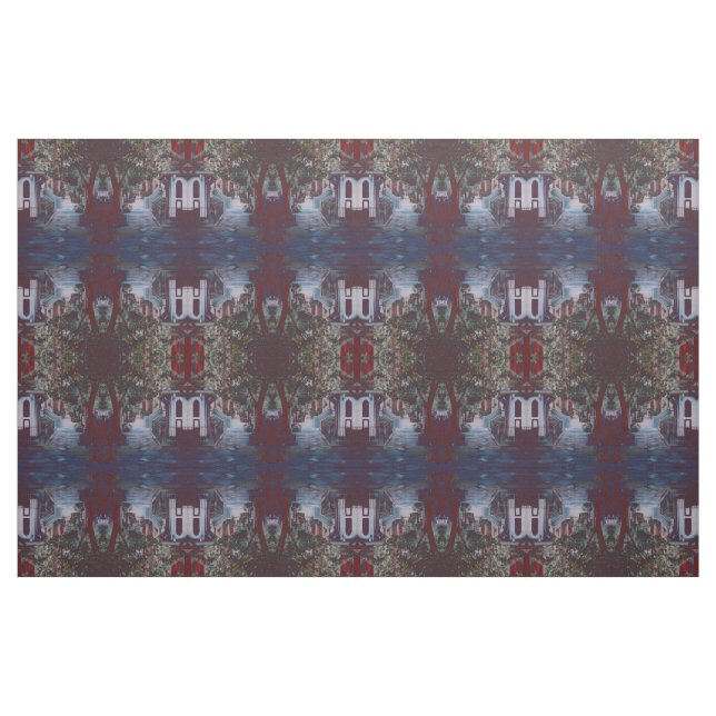 Tissu Marche de Pristine sur la 19e rue, New York (Fat Quarter)