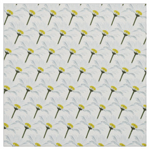 Tissu marguerite Purple Daisy Linge en coton ou Po
