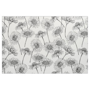 Tissu Marguerites