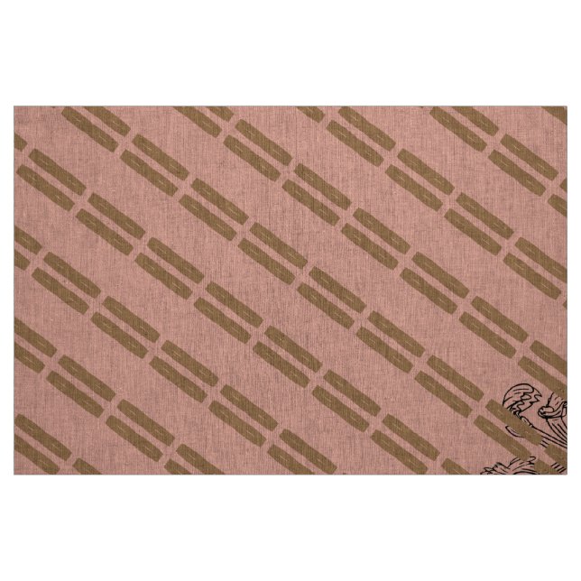 Tissu Marie Antoinette initiale monogram upholstery line (Fat Quarter)