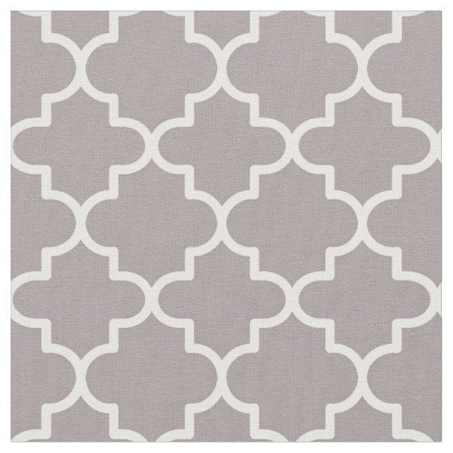 Tissu Marocain Quatrefoil modelé (Fermer)