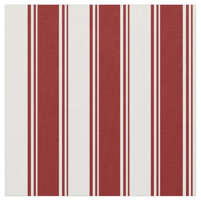 Tissu Maroon et Blancs (Fermer)