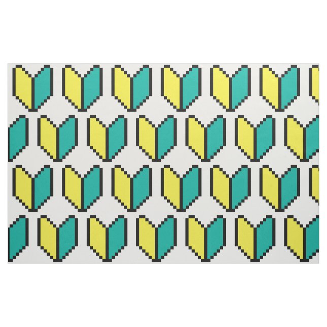 Tissu Marque Wakaba / Shoshinsha 8 bits (Fat Quarter)