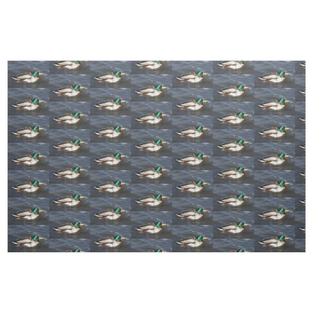 Tissu masculin de canard de Mallard (Fat Quarter)