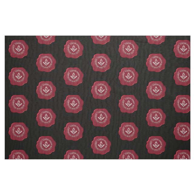 Tissu Masonic sceau de cire (Fat Quarter)
