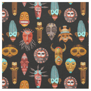 Tissu Masques africains