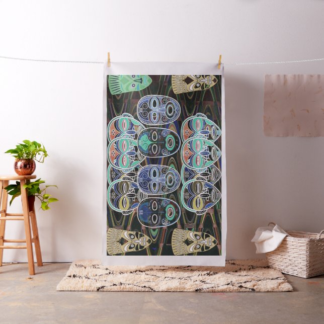 Tissu Masques africains V1 (In Situ)