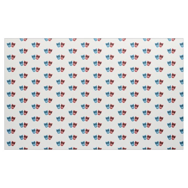 Tissu Masques de drame avec lunettes de soleil (Yard)