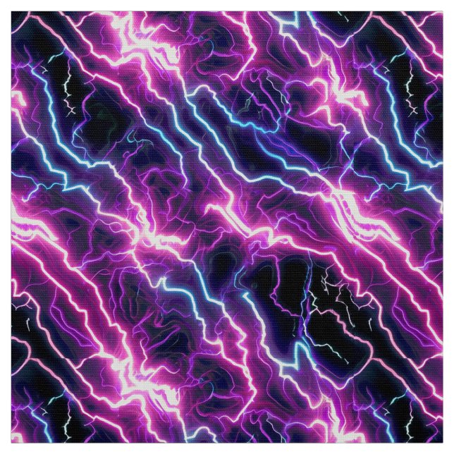 Tissu Matériau Motif moderne Lightning (Échantillon)