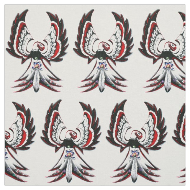 Tissu Matière de thunderbird Anishinaabe (Échantillon)