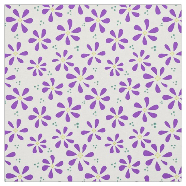 Tissu mauve et Motif d'artisanat (Échantillon)