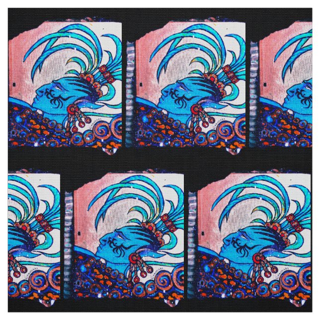 Tissu Mayan Elf : Défiance (Échantillon)