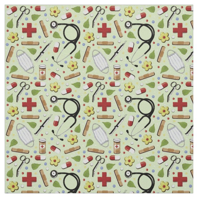 Tissu Médecin ou infirmière (Échantillon)