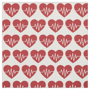 Tissu Médicale amour Motif de coeur