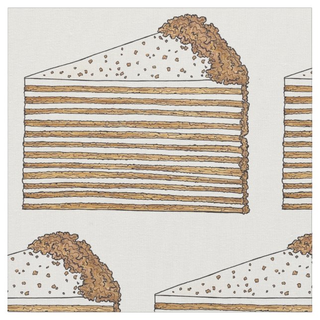 Tissu Medovik Medivnyk Russie Ukrainienne Miel Gâteau (Fermer)