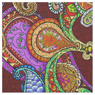 Tissu Mélange Paisley grand
