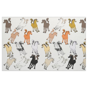 Tissu Mélange Pony
