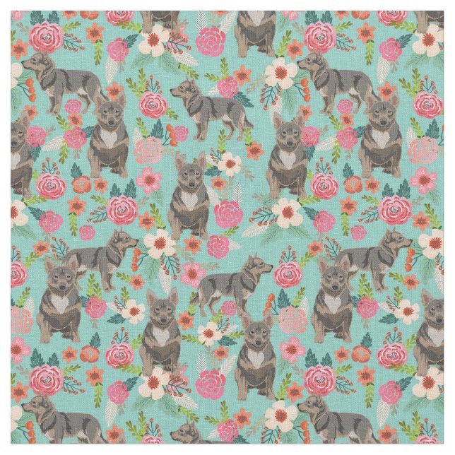 Tissu menthe à la vallhunte (Fermer)