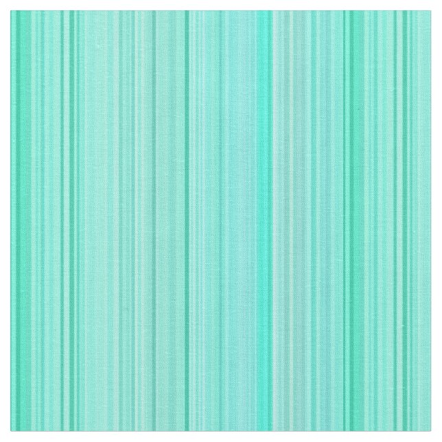 Tissu Menthe turquoise verte de Seafoam de rayures (Fermer)