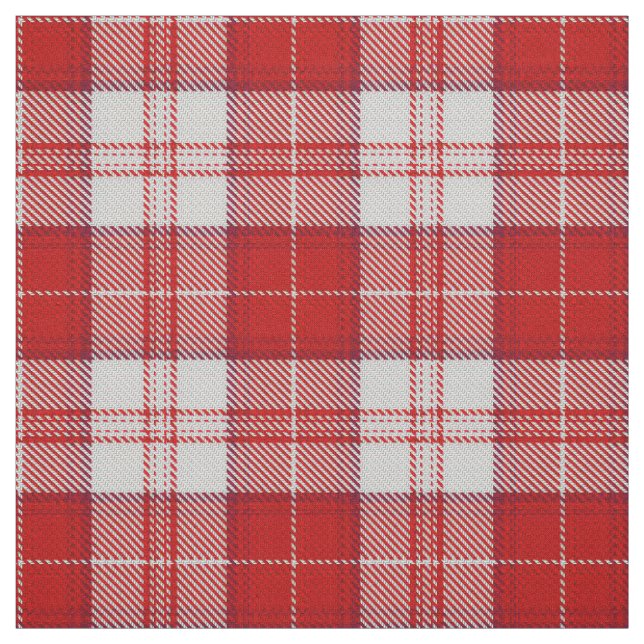 Tissu Menzies Red Tartan (Échantillon)