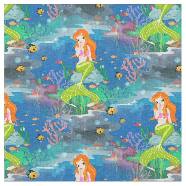 Tissu mermaid (Fermer)
