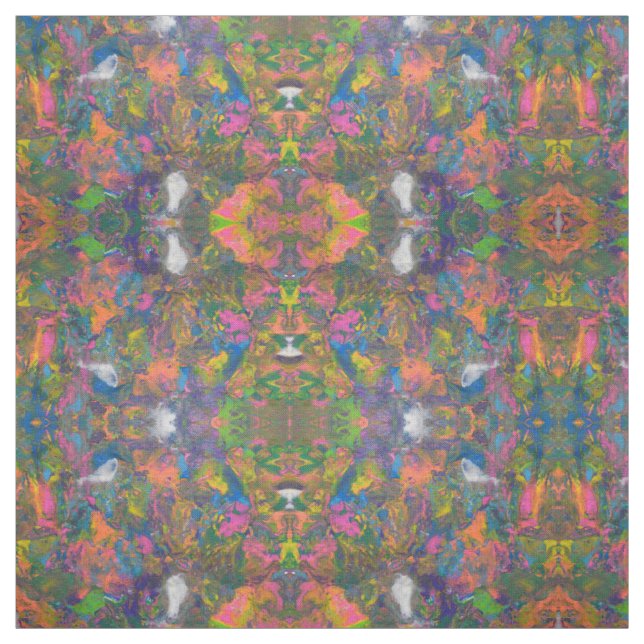 Tissu Mesh Argile arc-en-ciel (Échantillon)