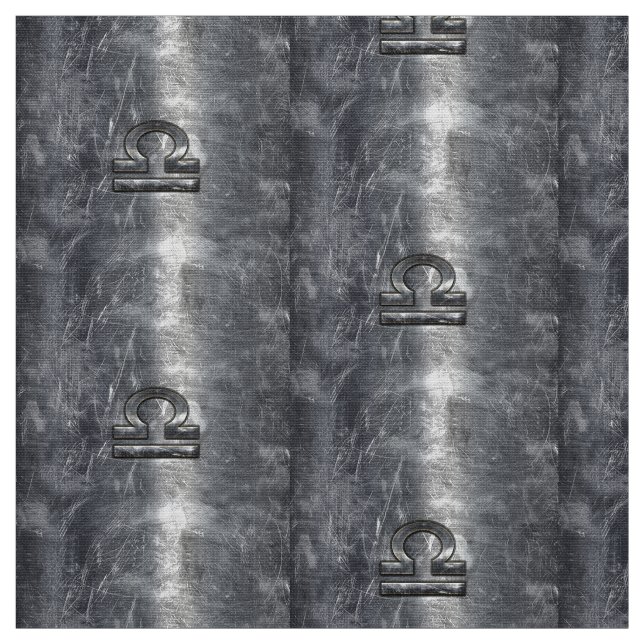 Tissu Metallic Style Libra Zodiac Sign (Échantillon)