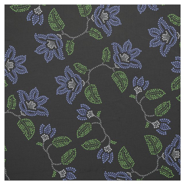 Tissu Metis Art Fabric Native Beading Fabric (Échantillon)