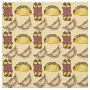 Tissu Mexique Tex Mex Food Empanada Taco Enchilada