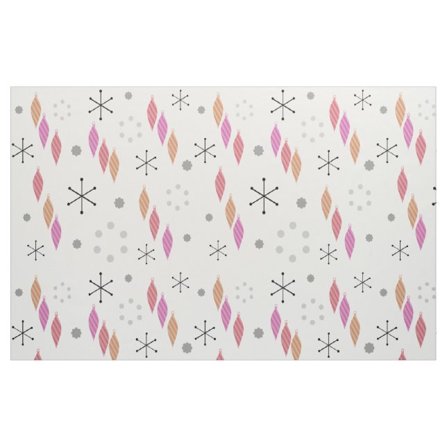 Tissu Mi-siècle hiver moderne (Fat Quarter)