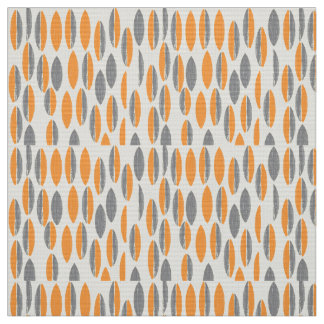 Tissu Mi-siècle moderne cosmique abstrait le champ est g