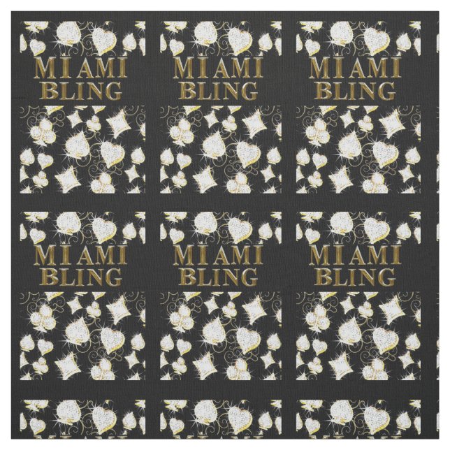 TISSU MIAMI BLING (Échantillon)