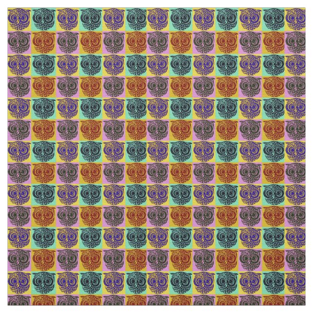 tissu mignon avec choux colorés motif (Échantillon)