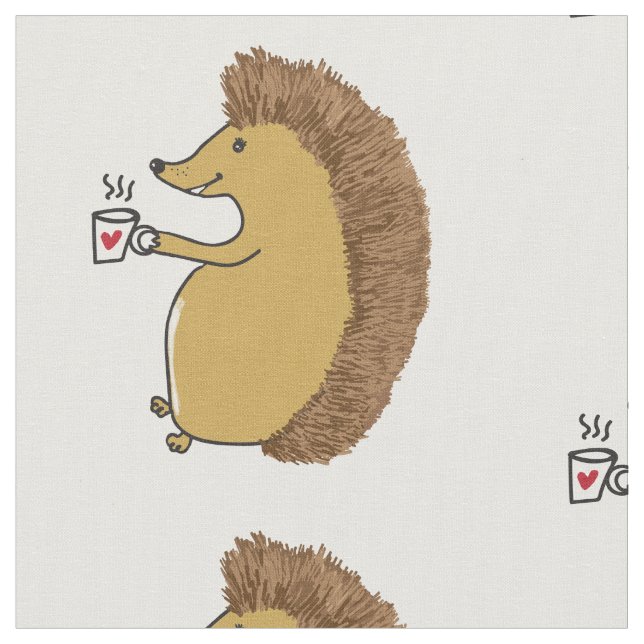 Tissu mignon de coutume de hérisson (Fermer)