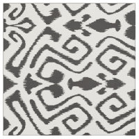 Mignons motifs tribaux ikat noirs et blancs