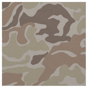 Tissu militaire Camo Brown